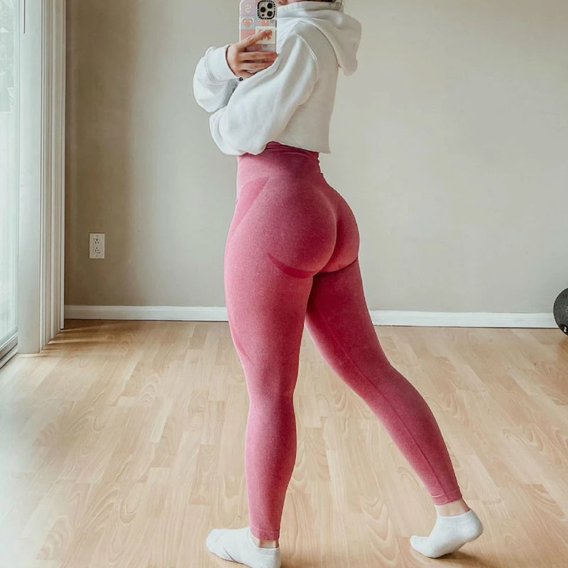 Butt' lift leggings sem costura
